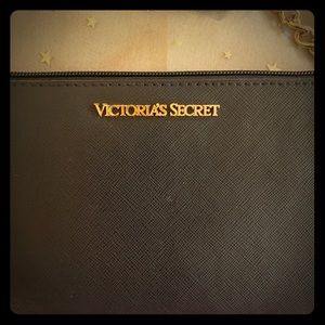 Black and white Victoria Secret hand bag/clutch